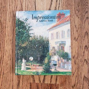 NWT Art Institute of Chicago | Address Book Impressionism Style